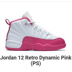 Pink Jordans 12 Retro